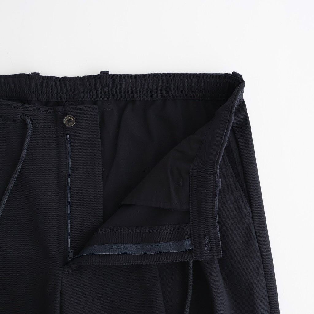 DOUBLE PLEATED EASY TROUSERS #NAVY [A26A93PT02C]