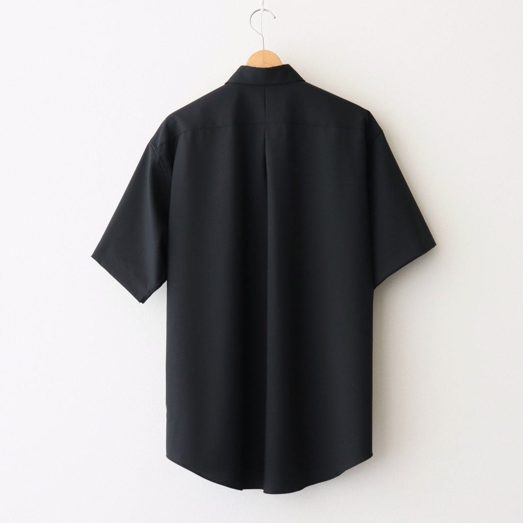 COMFORT FIT S/S SHIRT #BLACK [A25B03SH01B]