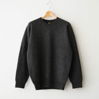 CASHMERE FOX CREW NECK #CHARCOAL [BN-26FM-060]
