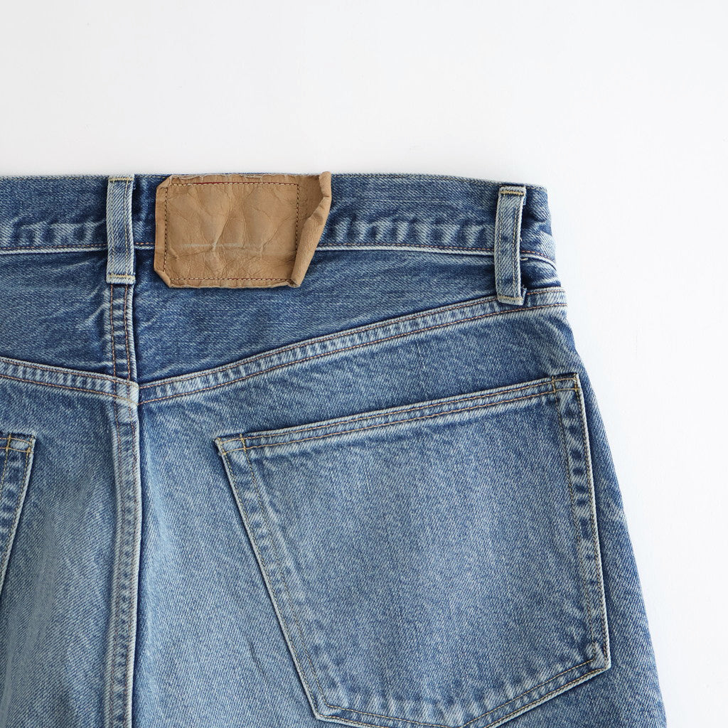 13.5oz Denim Pants Narrow #USED-Indigo [bROOTS24F10F25USD]