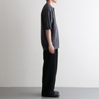 CARIBBEAN SEAISLAND COTTON POLO SHORT SLEEVE #CHARCOAL [BN-26SM-064]