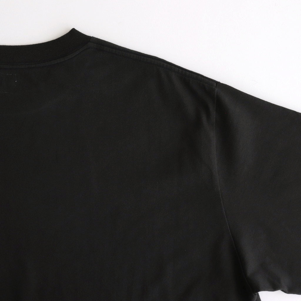 BRITPOP Print Tee WIDE #InkBlack×Ivory-PT [bROOTS25S34A]