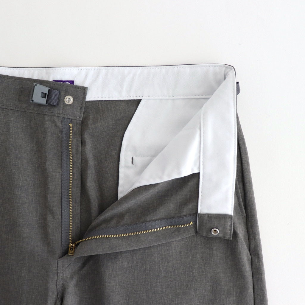 Polyester Tropical Field Work Pants #Mix Charcoal [N25FC012]