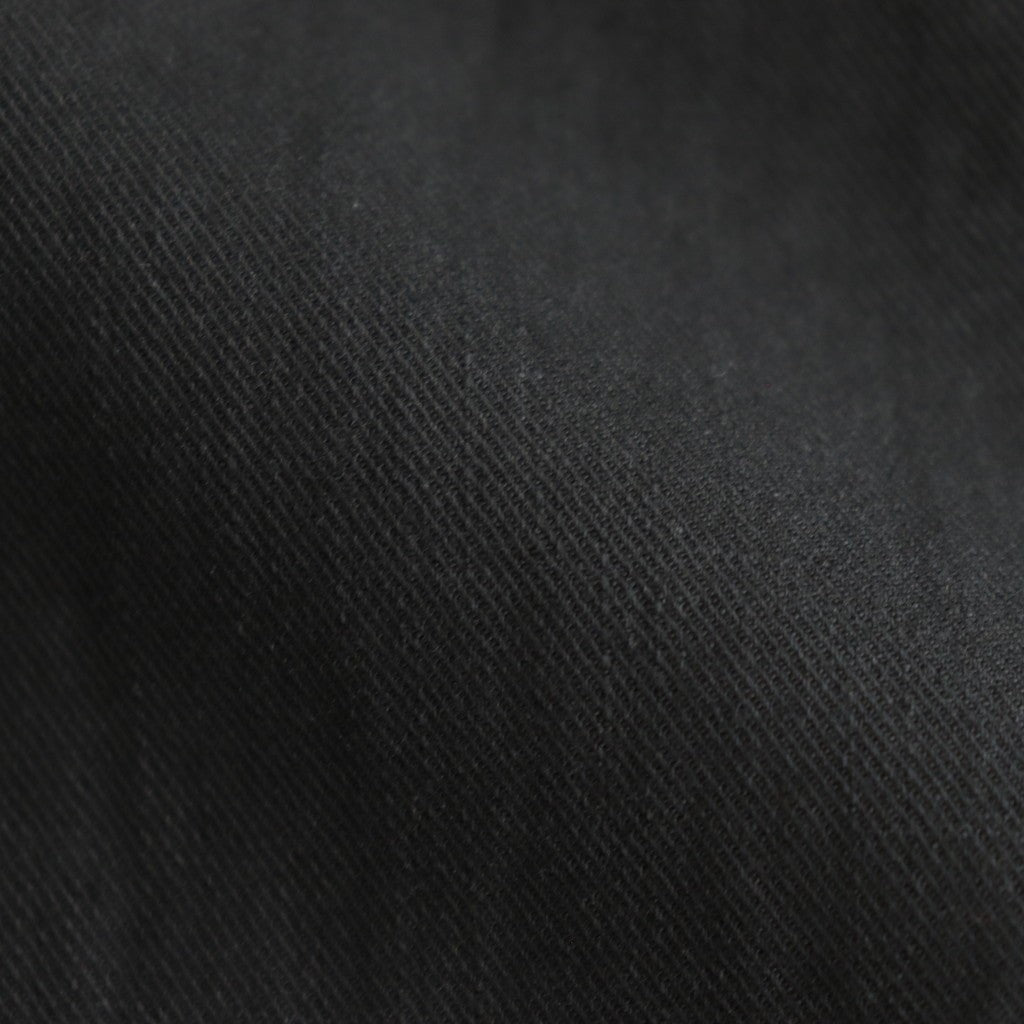 Cotton Serge Belted Skirt #InkBlack [BHSW25F7]