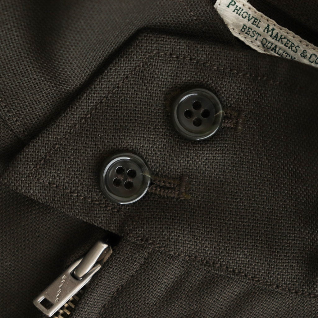 HOPSACK DRIZZLER JACKET #FOREST [PMAT-OT01]