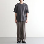 NORMANDY LINEN T-SHIRT #GRAY [BN-26SM-071]
