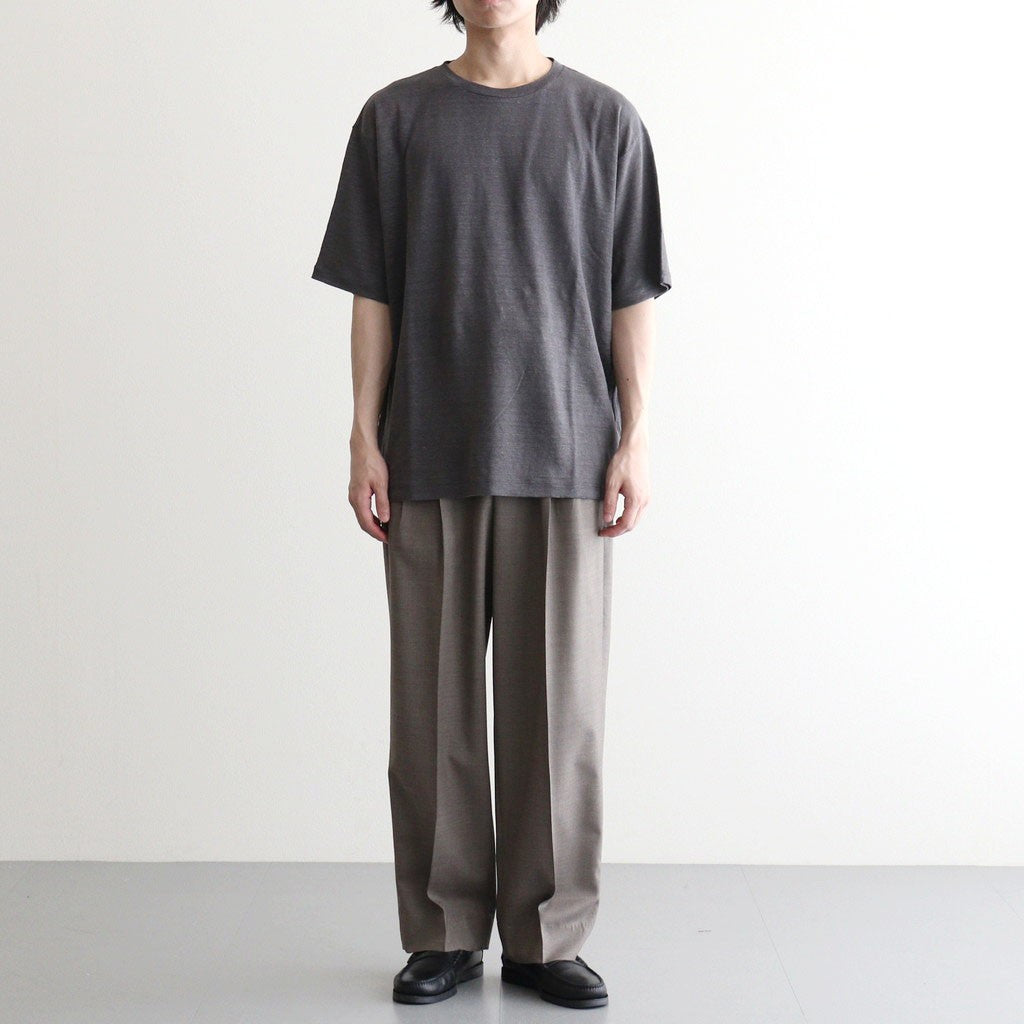 NORMANDY LINEN T-SHIRT #GRAY [BN-26SM-071]