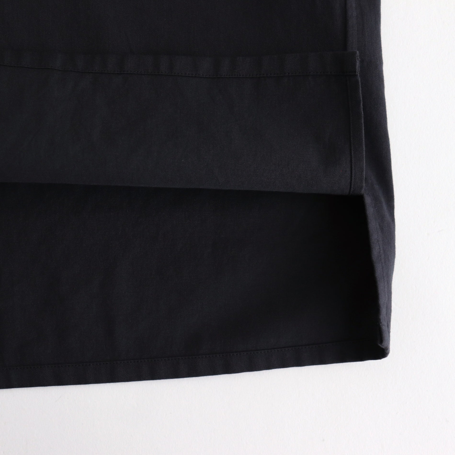 ORGANIC COTTON WASHER SATIN OPEN/C SH #NAVY [16551 50343]