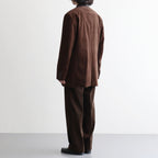 MIXED-WALE CORDUROY TAILORED JACKET #BROWN [26W-BIS-JK11]