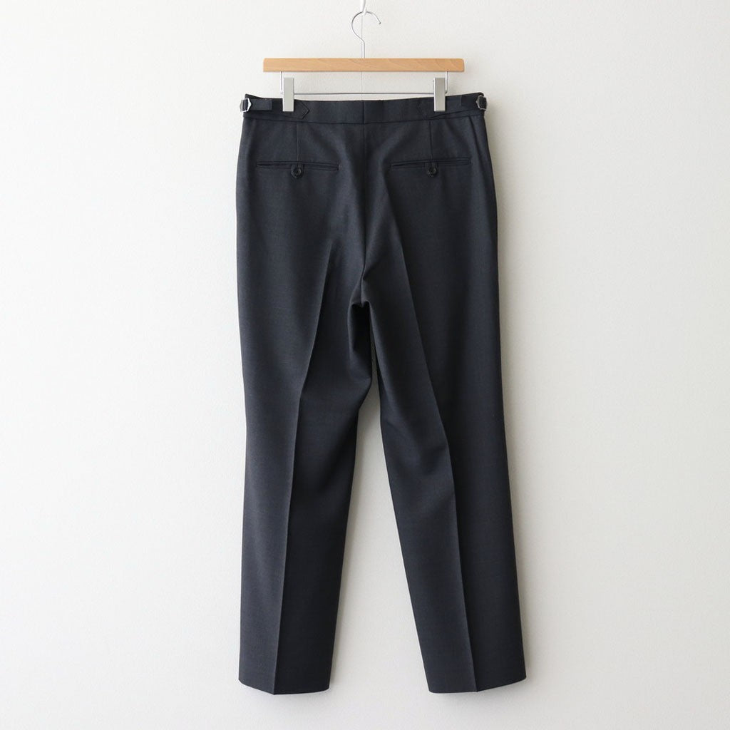 REGULAR STRAIGHT TROUSERS #CHARCOAL GRAY [M25C07PT02C]