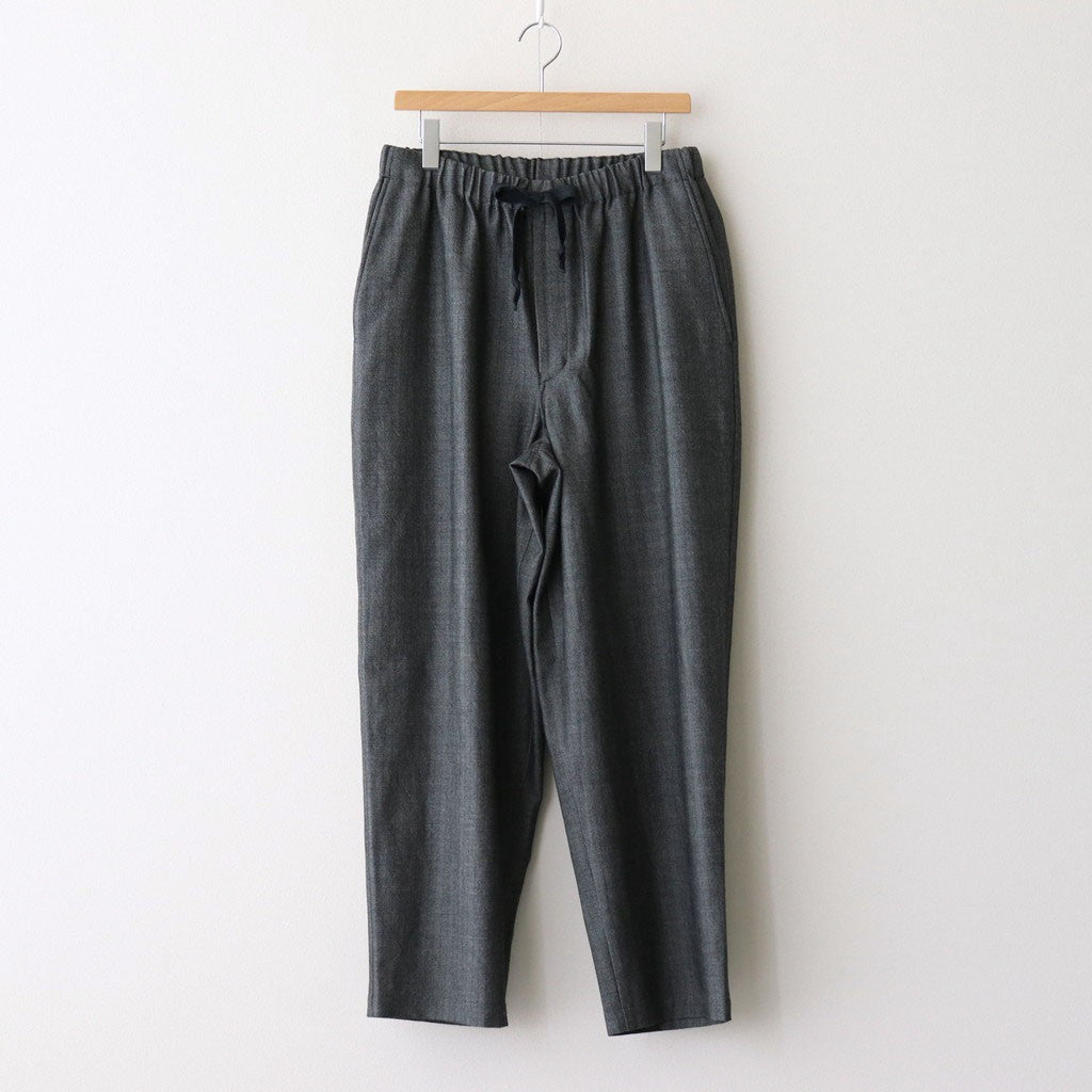 COCOON WIDE EASY PANTS #HERRINGBONE [M25C12PT03C]