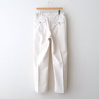 FRONT TUCK ARMY TROUSER #NATURAL [252OJ-PT07]