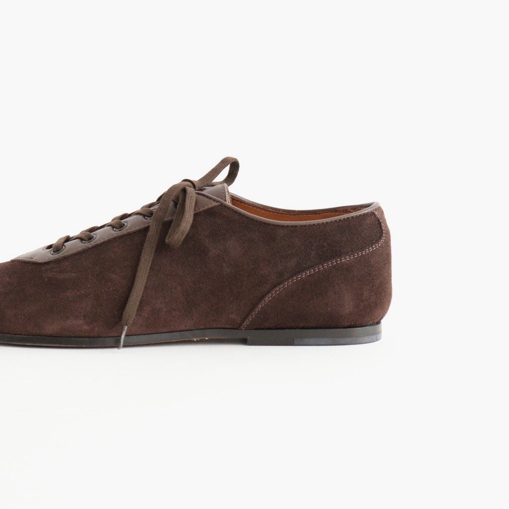ITALIAN MILITARY BICYCLE #BROWN SUEDE/BROWN [710FLTS]