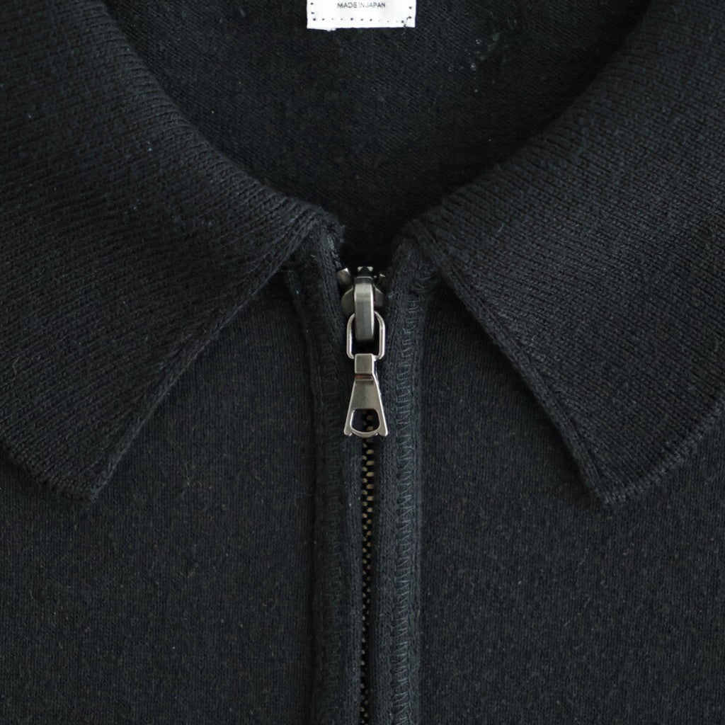 Co/Silk Nep Harf-zip P/O #Black [BHS25S037F26]