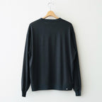 Washable Japanese Merino L/S Tee #CHARCOAL [SM61MC002]