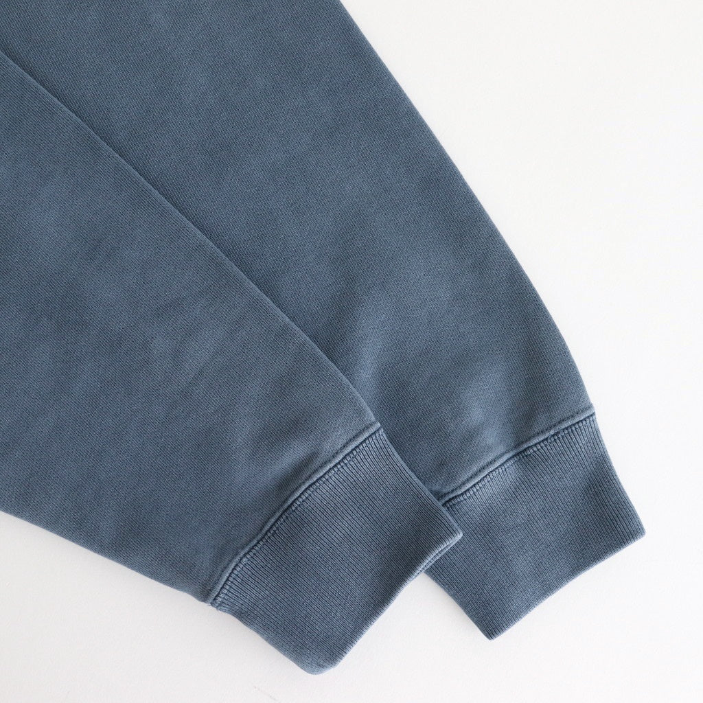 11oz Half Zip Sweatshirt #Sax [N25SH010] - Diffusion 三重県四日市