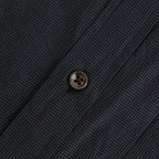 Cottton Silk Check Standard Shirt #Black Check [NEP-SS2645]