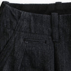 Denim Skirt #Black [S25FE070]