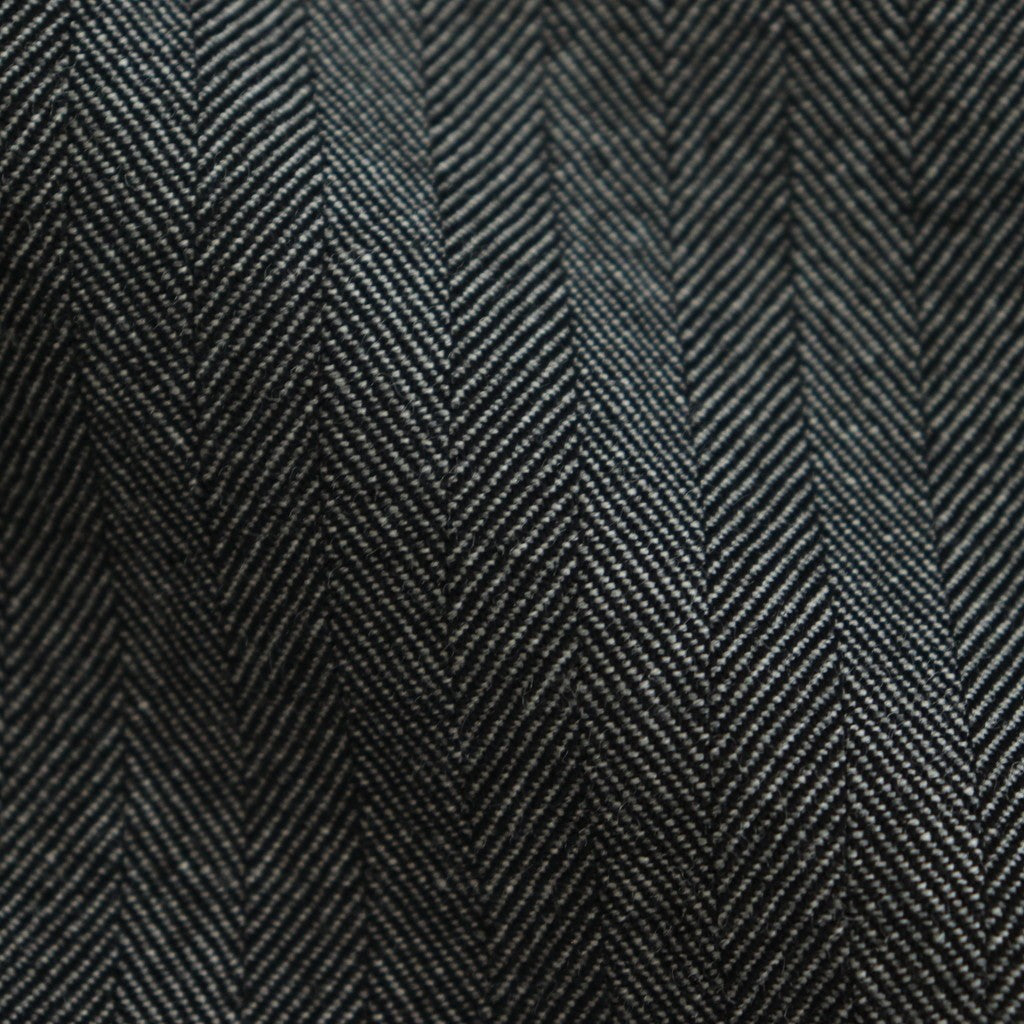 WIDE LEG EASY PANTS #HERRINGBONE [M25C12PT02C]