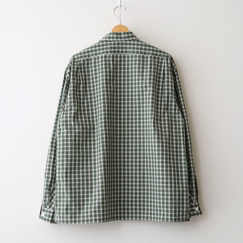 C/L PLAID LS SHIRTS #FOREST [PMAV-LS01]