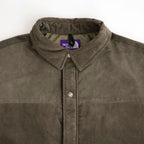 Corduroy Field Insulation Shirt Jacket #Olive [N26FA051]