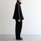 TRACK JACKET VELOURS #BLACK [DNA25B03-B]