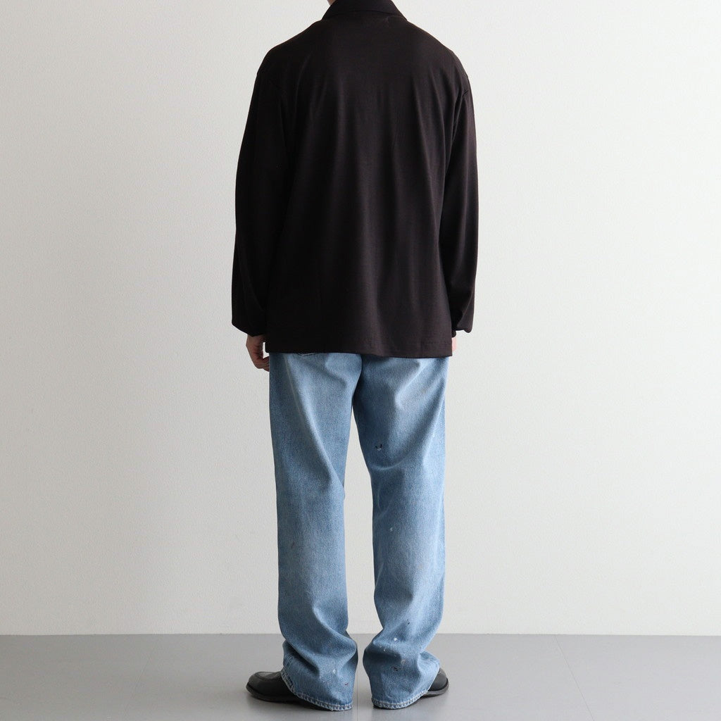 SHIRT CARDIGAN #DARK BROWN [M26C15CS01C]