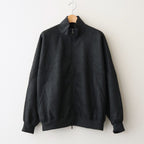 Pe/Silk Fleece Track Jacket #HeatherBlack [BHS24F029F25]