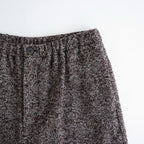 LOOP TWEED EASY WIDE PANTS #HERRINGBONE LOOP TWEED [26W-BIS-PT27H]