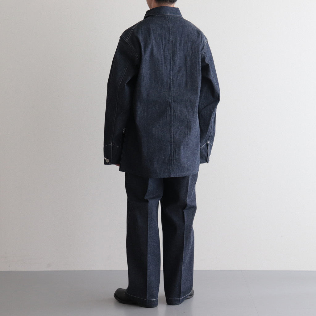 DENIM CHORE JACKET #INDIGO RIGID [PM-OTE30]