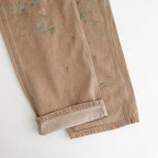 DENIM PAINTER TROUSERS #BROWN(PAINTED) [PMAV-PT10]
