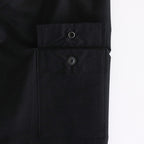 FLIGHT JACKET #CHAMBRAY BLACK [M25C08BL01C]