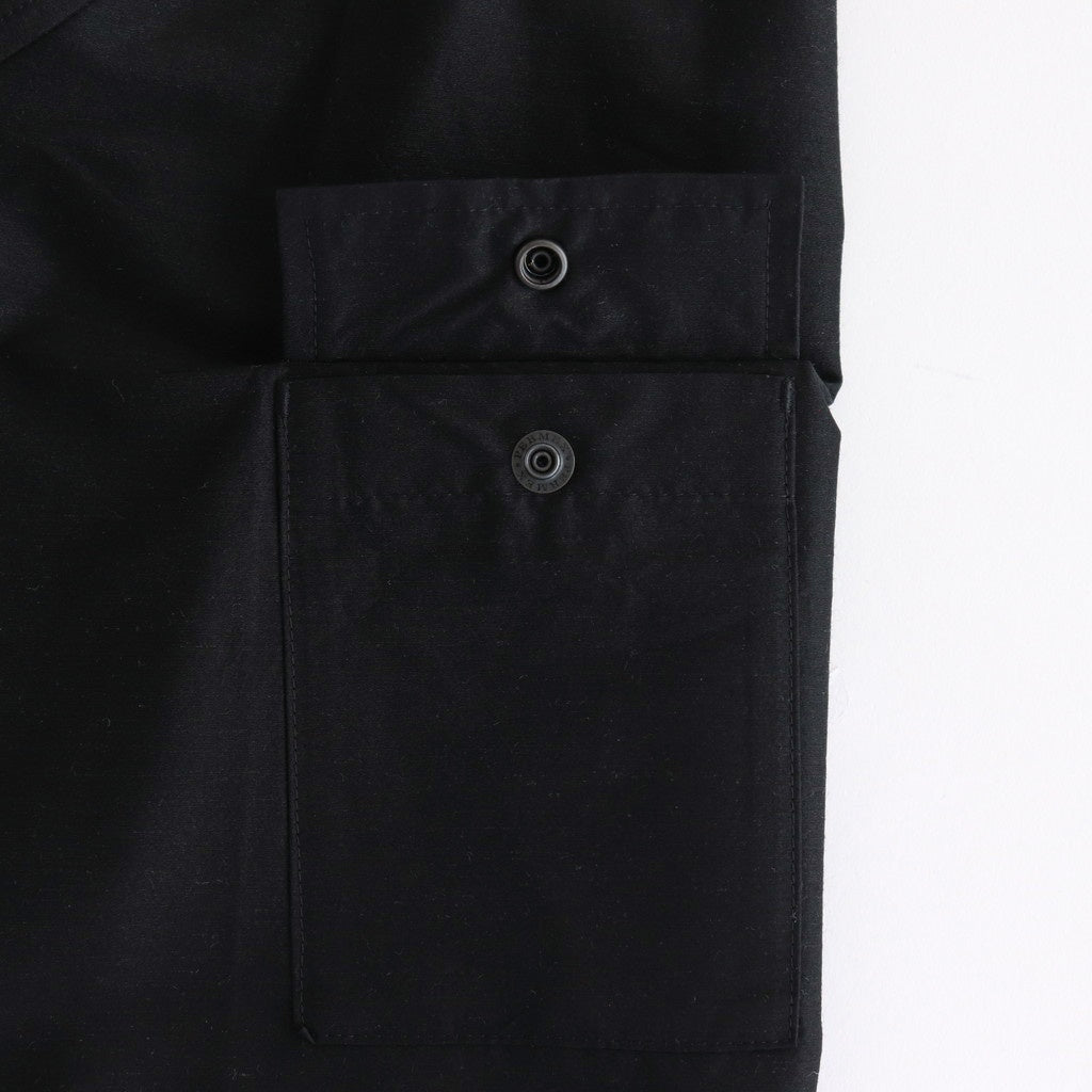 FLIGHT JACKET #CHAMBRAY BLACK [M25C08BL01C]