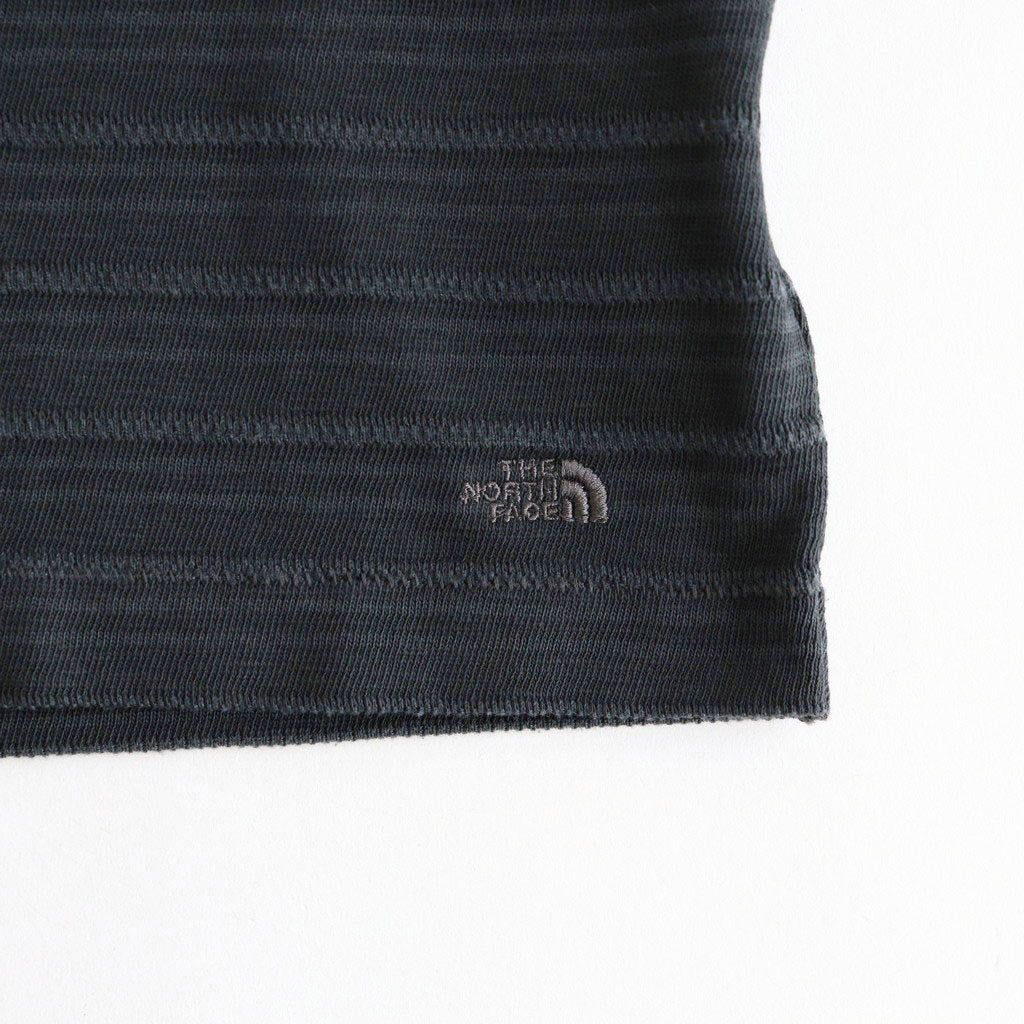 Garment Dyed Jacquard Field Tee #Asphalt Gray [N26SH039]