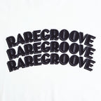 RAREGROOVE Print Tee WIDE #White×Black-PT [bROOTS25S34S26B]