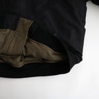 Poly-Silk Twill Modified MA1 #Black [BHS26F026]