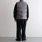 MOUNTAINEER DOWN VEST #D.GRAY [PMAU-VT01]
