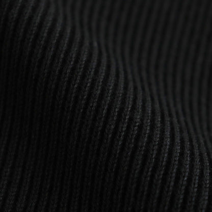 SUPER HIGH TWIST WOOL DRIVERS VEST #BLACK [BN-24FM-032]