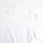 SHORT SLEEVE PRINT-T "swing by" #WHITE [DNA25T02]
