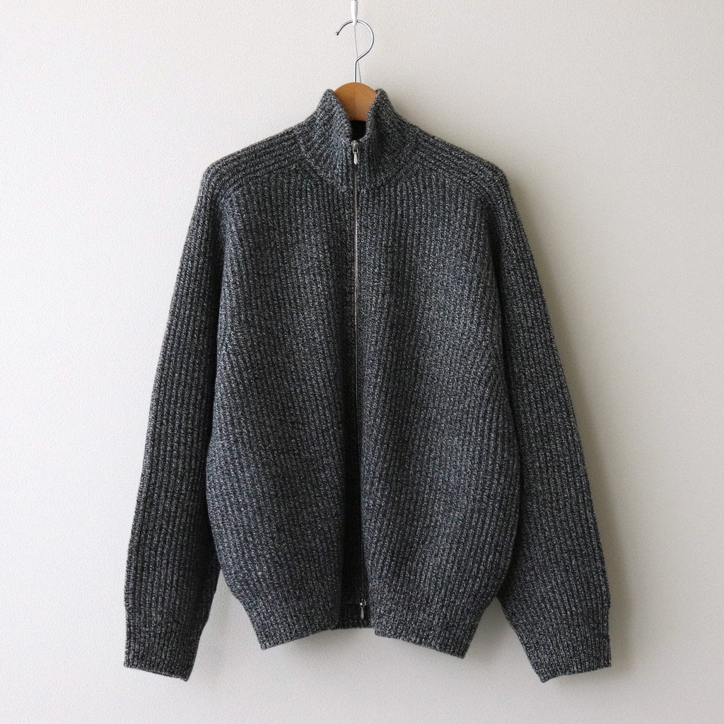 WOOL CASHEMERE DRIVERS KN #BLACK [17042 60079]