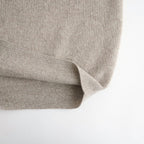 CASHMERE FOX POLO #MIX BEIGE [BN-26FM-061]