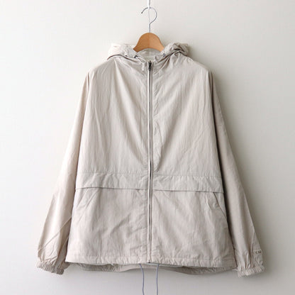 Reversible Hooded Jacket #Sand Beige [S25SA002]