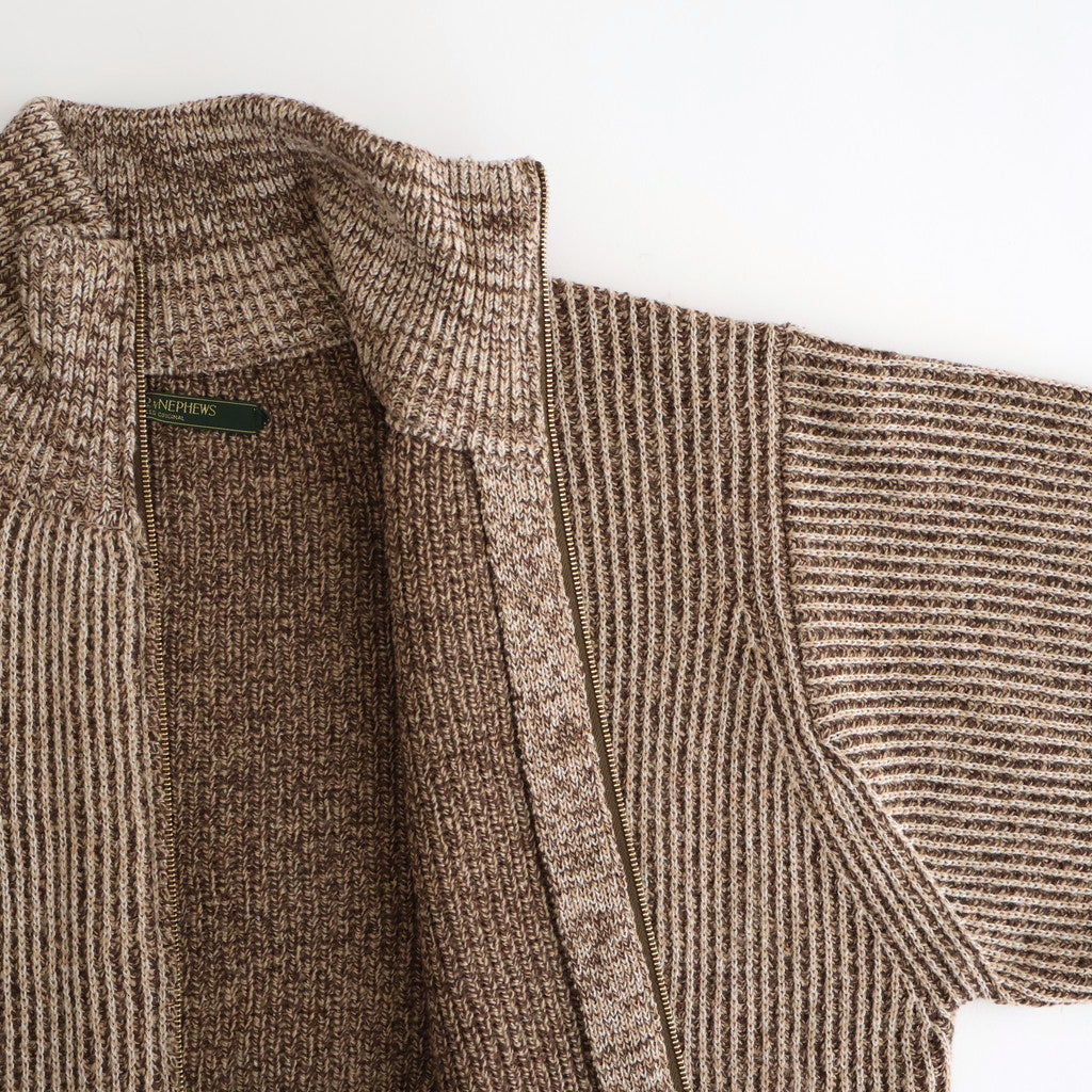 DRIVERS YARDIE KNIT #BROWN [DNA25K02]