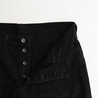 WIDE PAINTER PANTS #BLACK [M25B13PT01C]