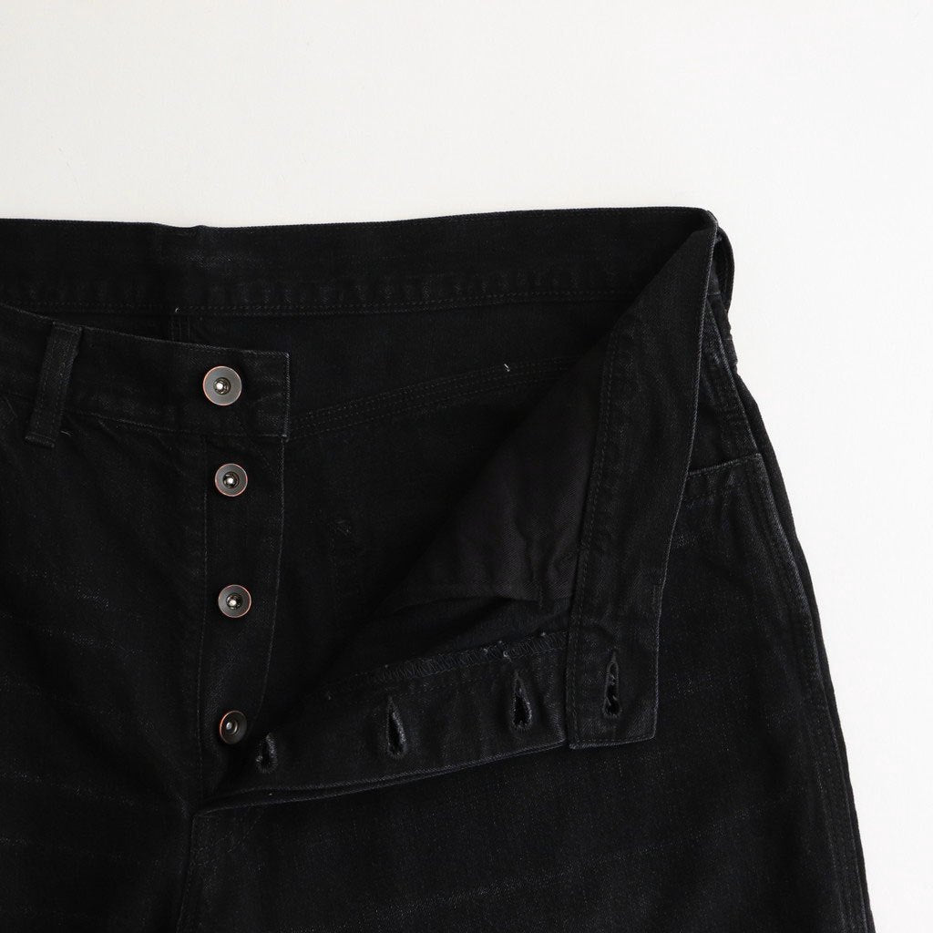 WIDE PAINTER PANTS #BLACK [M25B13PT01C]