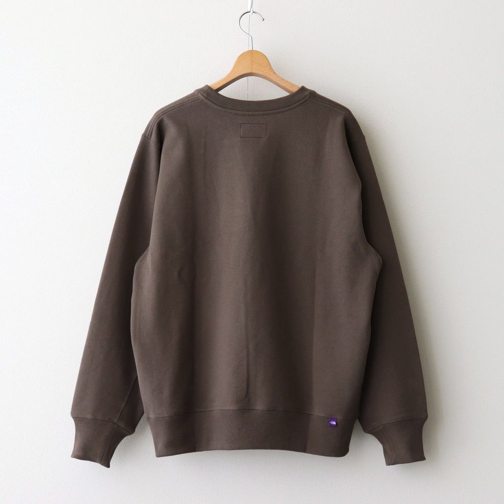 Field Crewneck Sweatshirt #Brown [N24FH060]