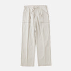 PATINA HERRINGBONE GATHERING TROUSER #BONE [251OJ-PT07]