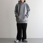 Hooded Pullover Sweat #Heather Gray [S25SH012]