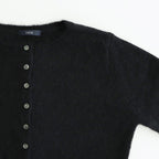 FAIRY ALPACA KN HENLY NECK #010 BLACK [16852 60036]