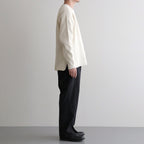 HEAVY WAFFLE TOP #IVORY [PMAU-CL01]